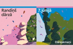 "Randiņš dārzā" - Rundāles pils dārzā Bauskas TIC